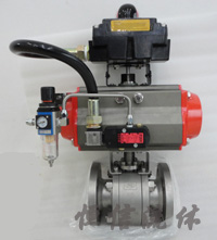 氣動固定球閥 氣動固定球閥